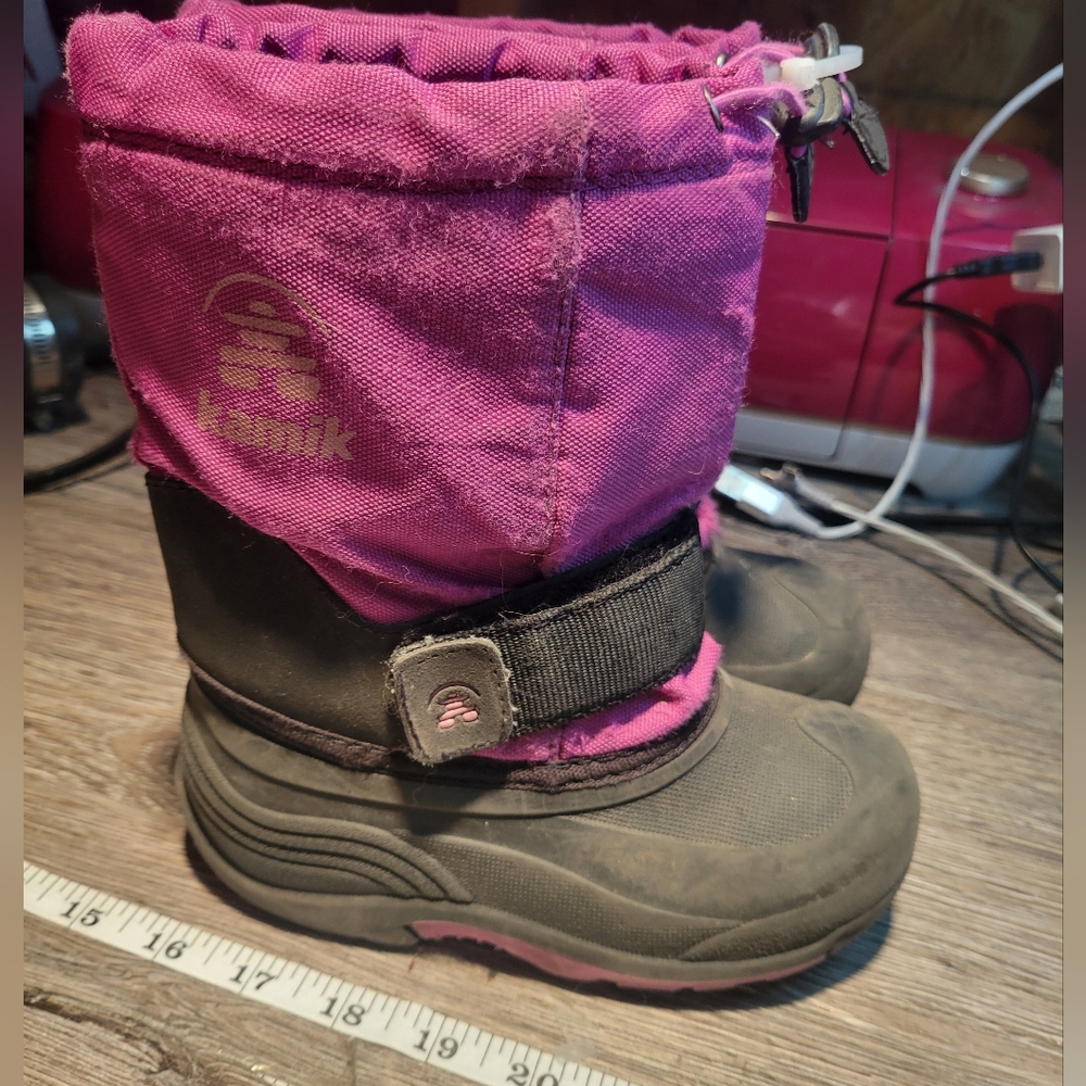 Kamik Youth Pink Boots Size‎ 11